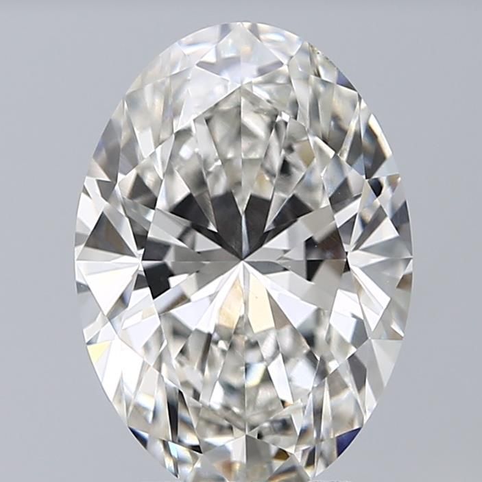 3.58 ct. oval Lab Grown Diamond front image