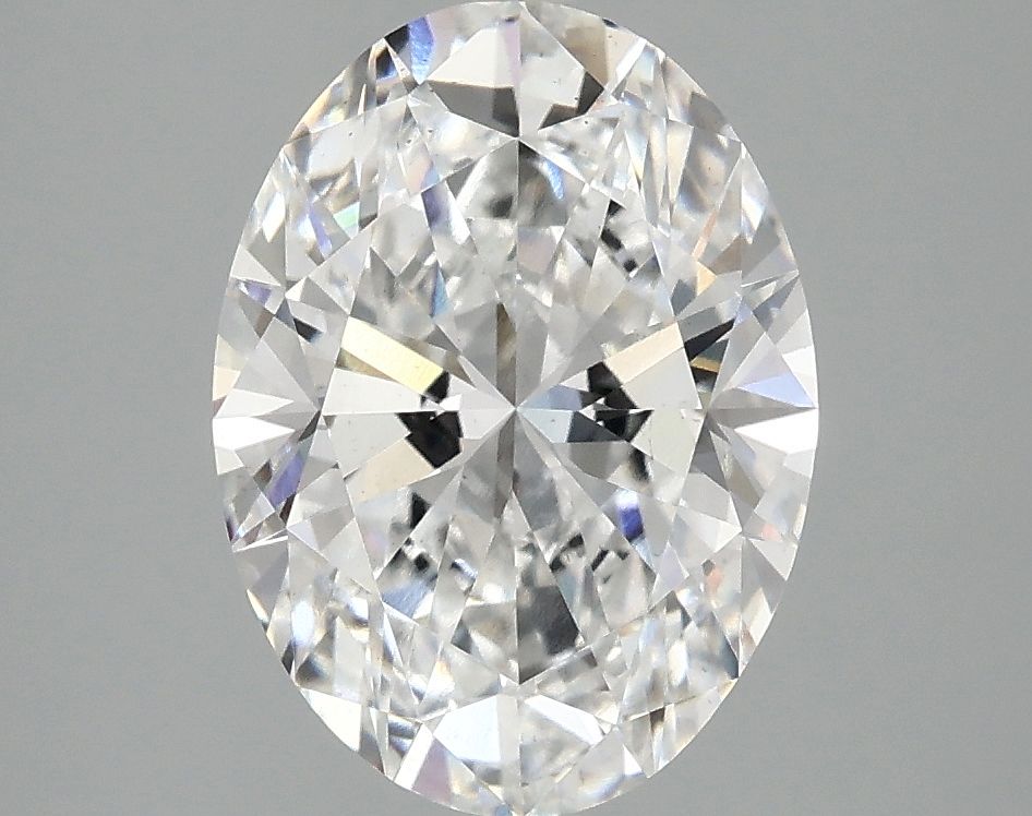 2.87 ct. oval Lab Grown Diamond front image