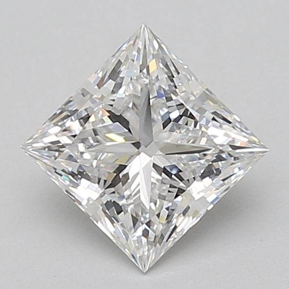 1.54 ct. princess Lab Grown Diamond front image