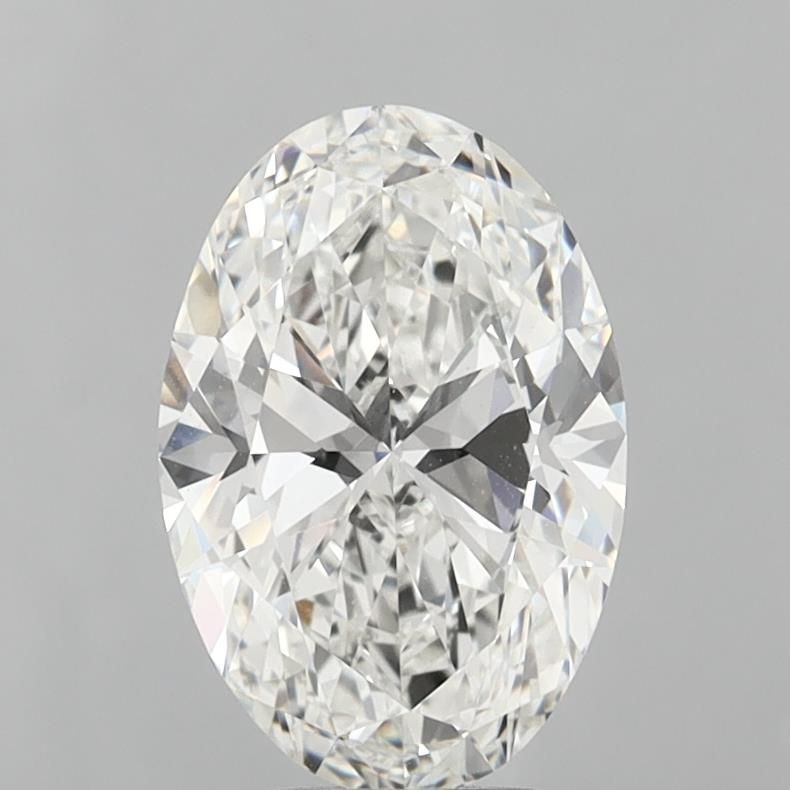 5.03 ct. oval Lab Grown Diamond front image