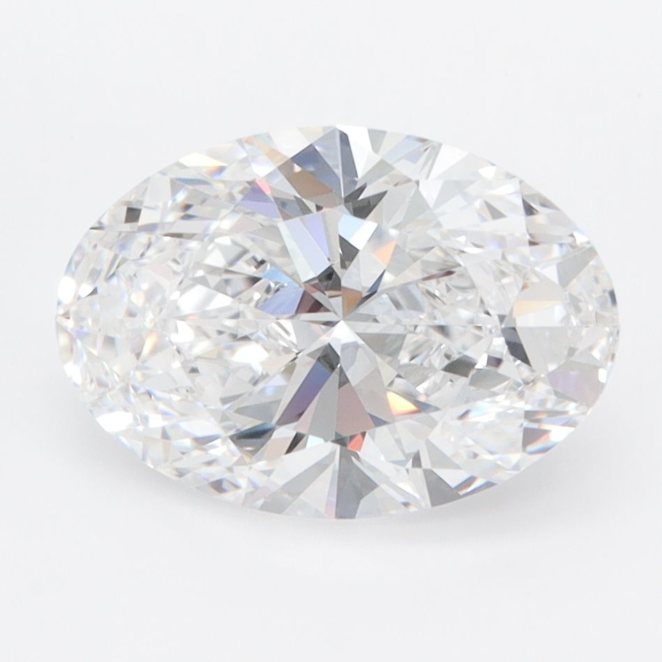 Diament LG owalny, 2.63 ct, D, IF