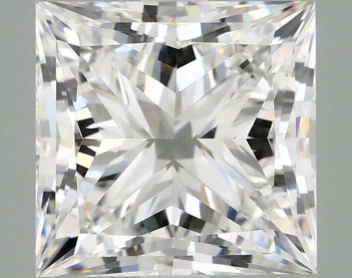 4.09 ct. princess Lab Grown Diamond front image