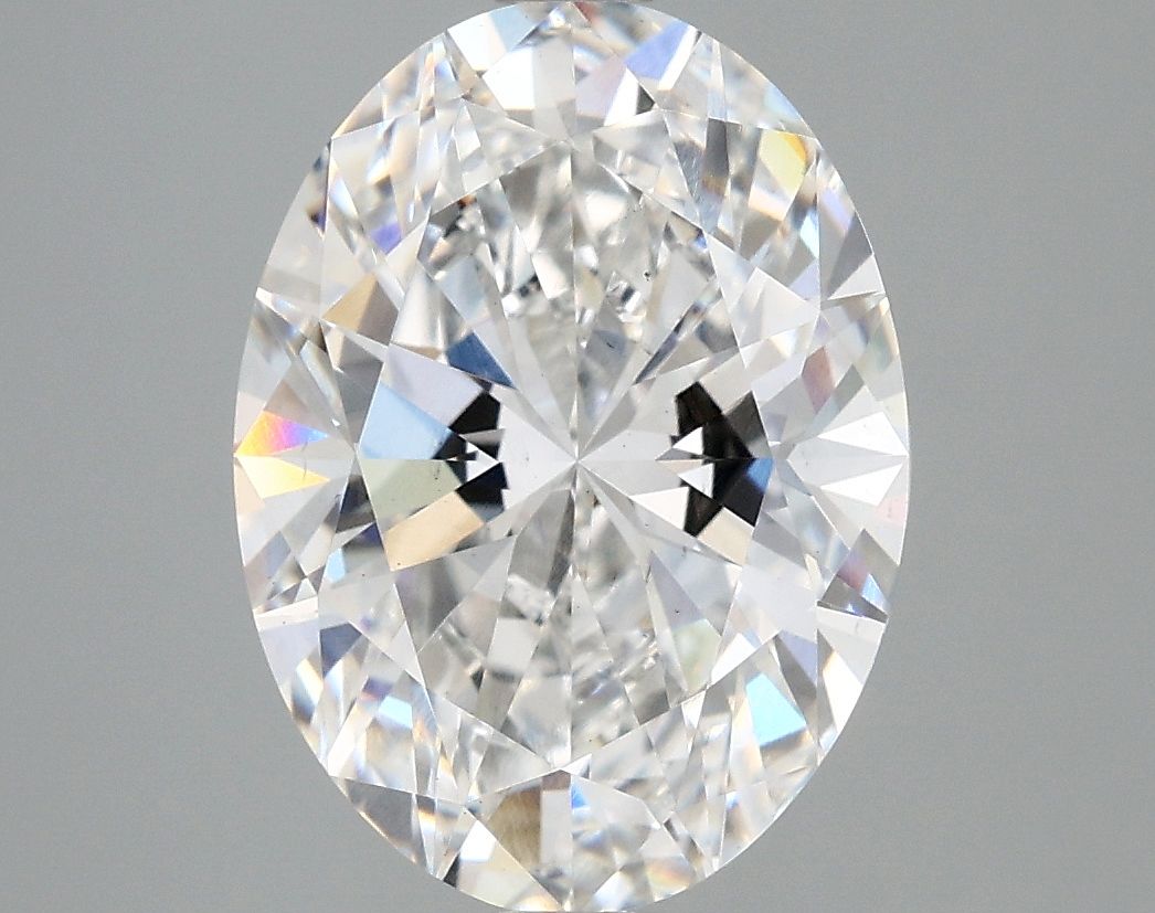 3.95 ct. oval Lab Grown Diamond front image