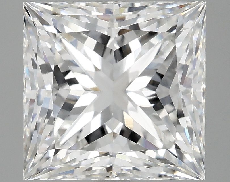 4.15 ct. princess Lab Grown Diamond front image