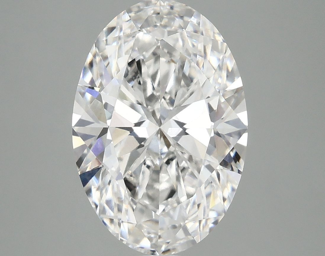 3.99 ct. oval Lab Grown Diamond front image