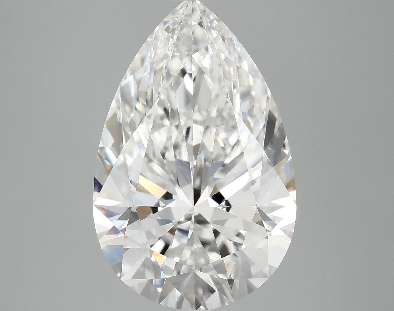 5.07 ct. pear Lab Grown Diamond front image