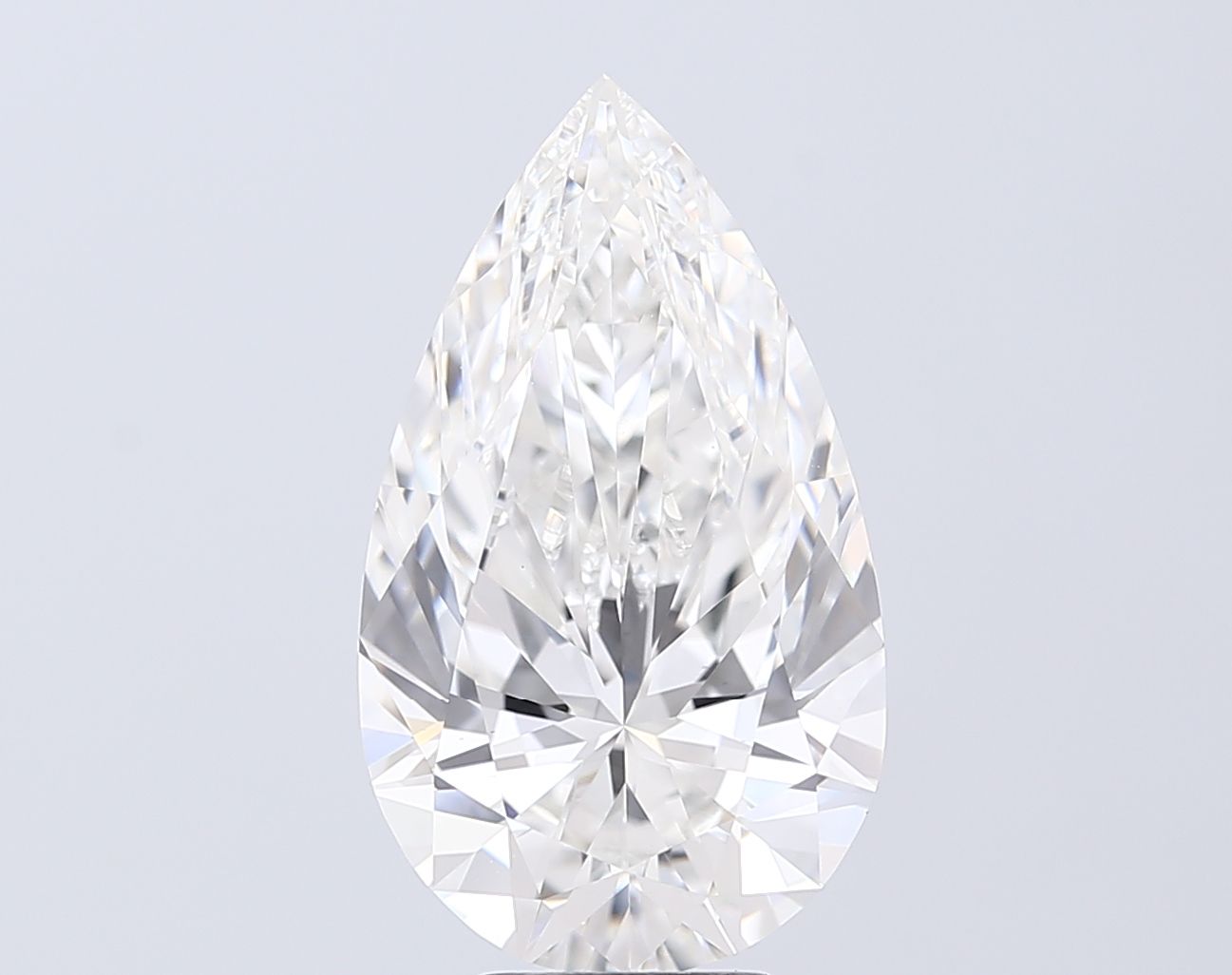 6.08 ct. pear Lab Grown Diamond front image