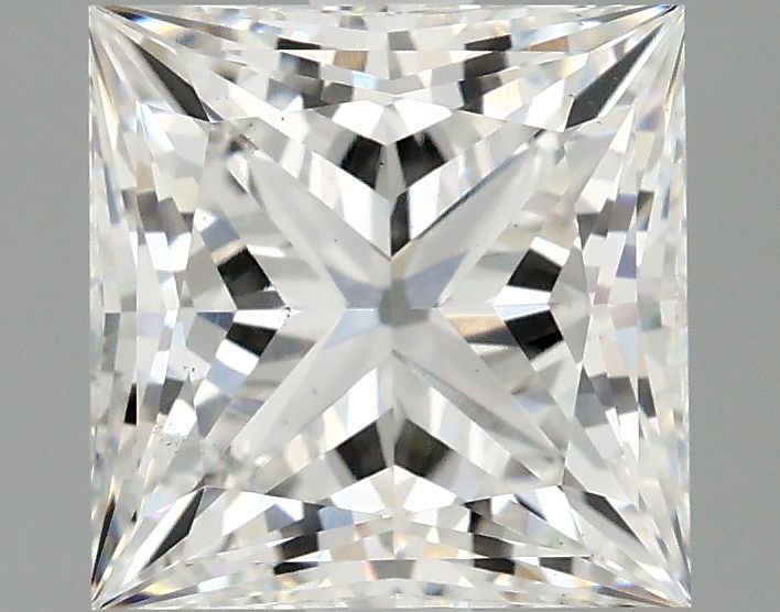 2.10 ct. princess Lab Grown Diamond front image