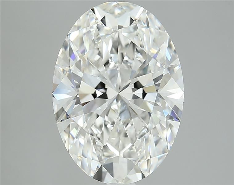 5.12 ct. oval Lab Grown Diamond front image