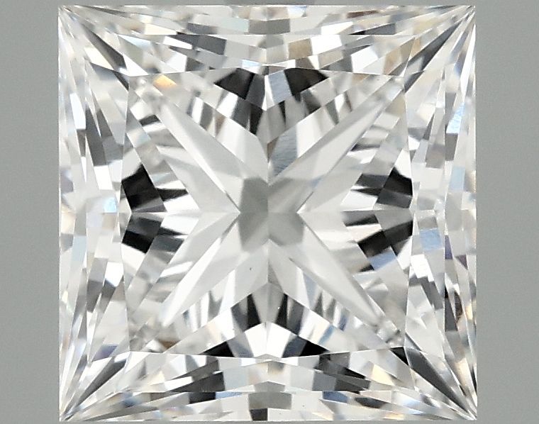 4.15 ct. princess Lab Grown Diamond front image