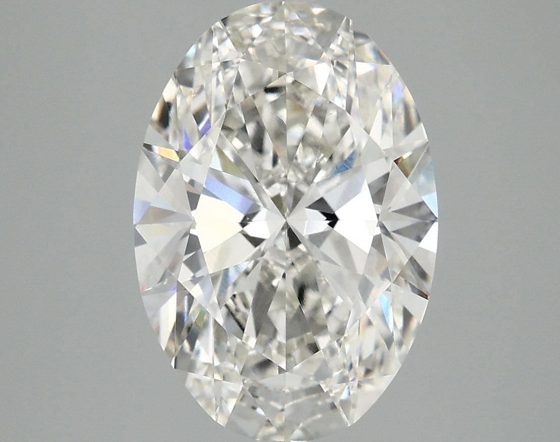 4.06 ct. oval Lab Grown Diamond front image