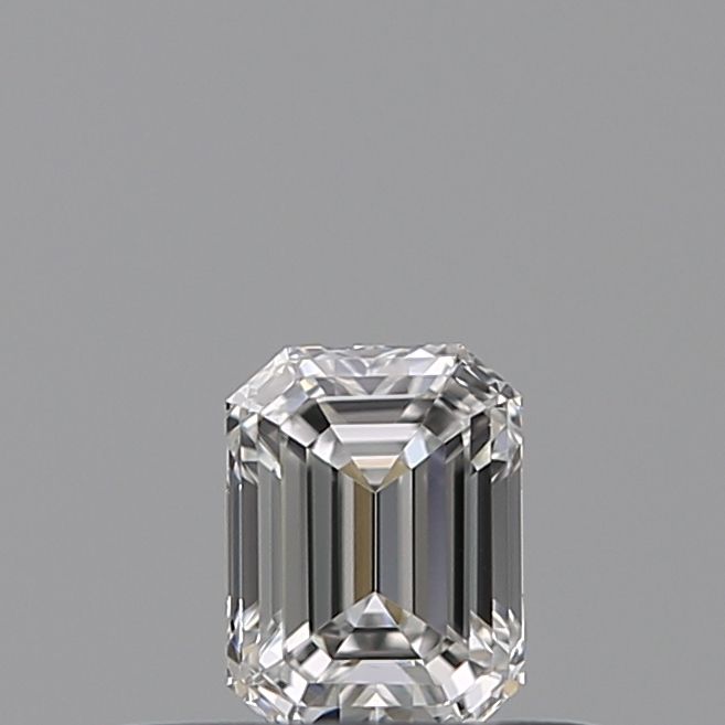 Diamant Émeraude 0.26 ct - Couleur F - Pureté VS1
