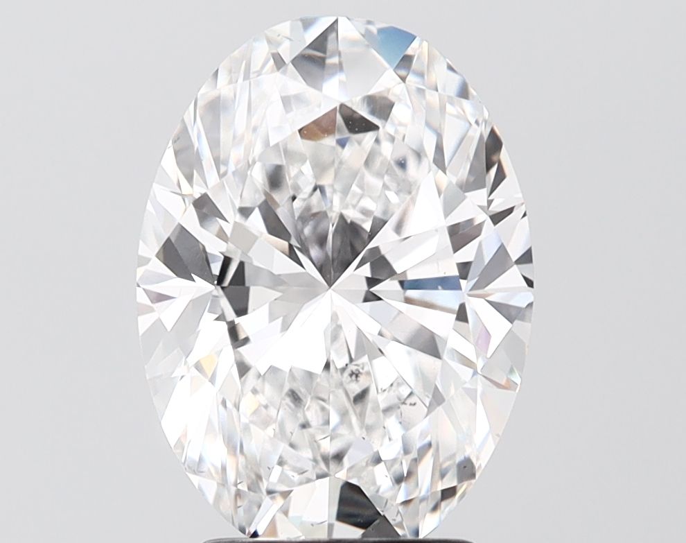 3.50 ct. oval Lab Grown Diamond front image