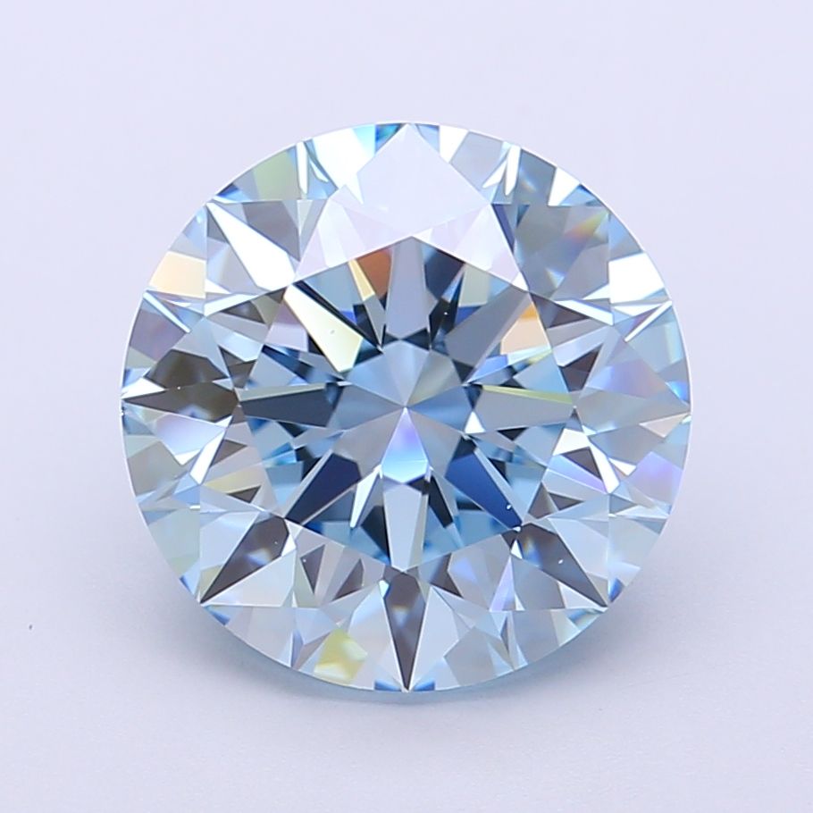 5.02 ct. round Lab Grown Diamond front image