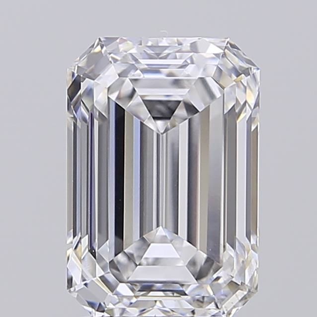 2.34 ct. emerald Lab Grown Diamond front image