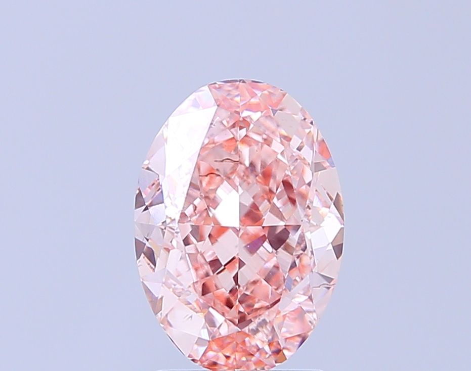 3.07 ct. oval Lab Grown Diamond front image
