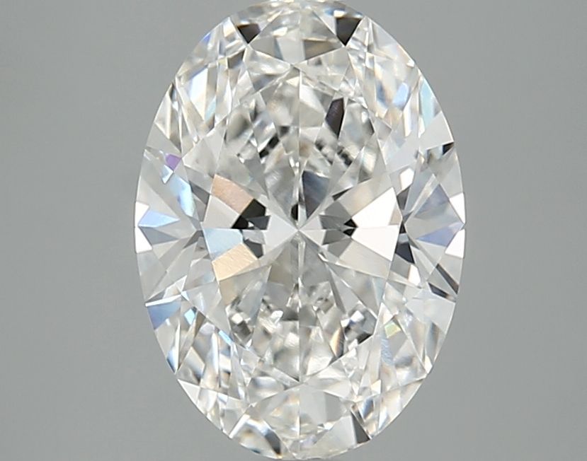 2.01 ct. oval Lab Grown Diamond front image