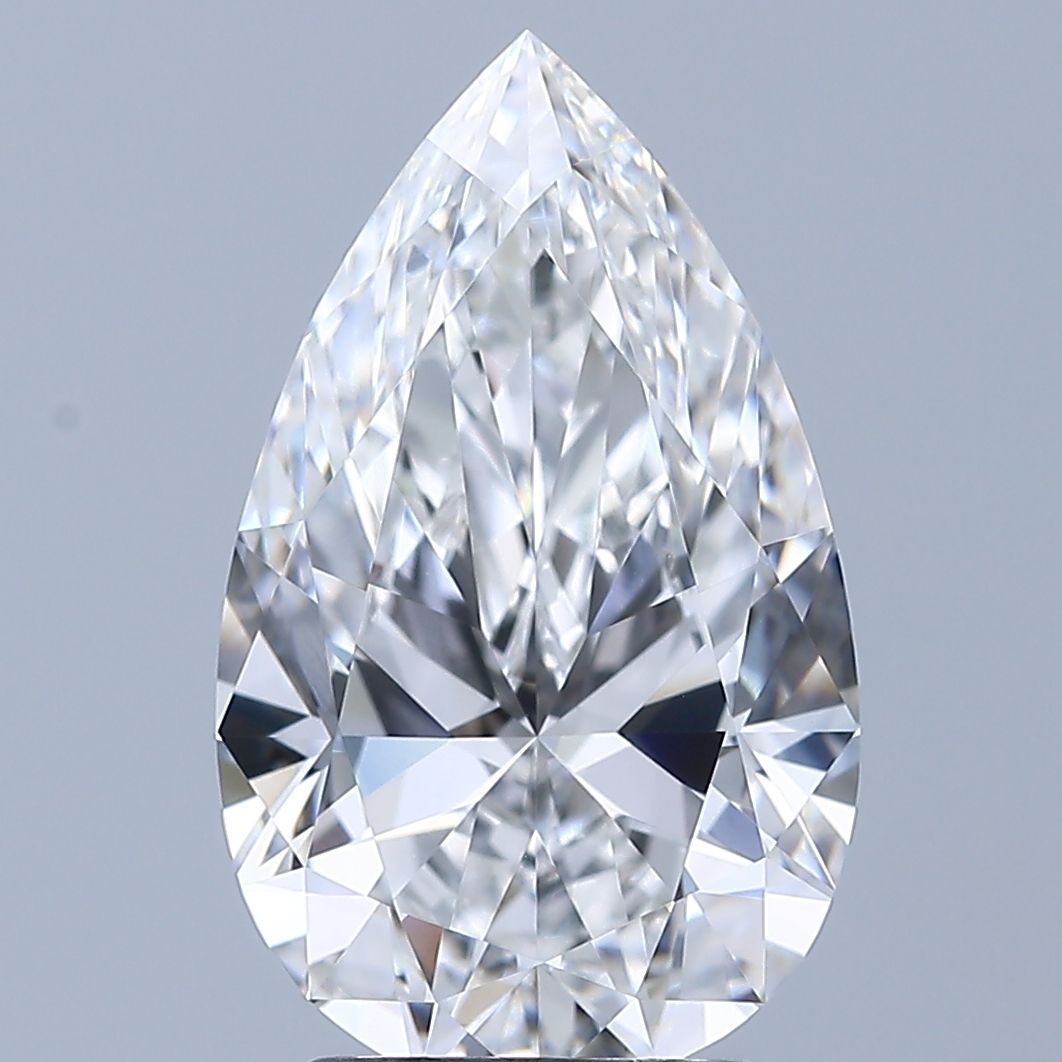 2.70 ct. pear Lab Grown Diamond front image
