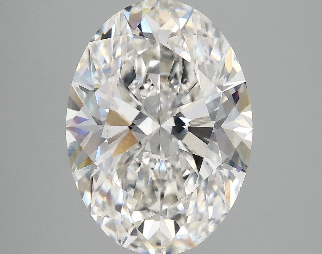 4.09 ct. oval Lab Grown Diamond front image