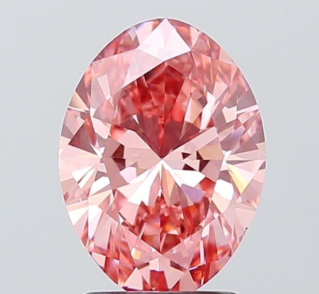 2.09 ct. oval Lab Grown Diamond front image