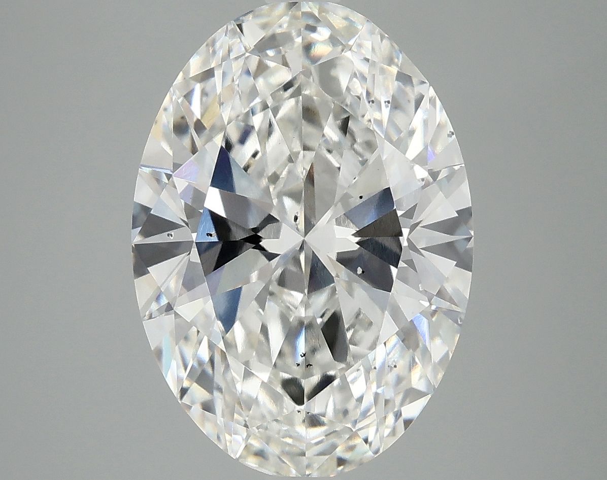 5.01 ct. oval Lab Grown Diamond front image