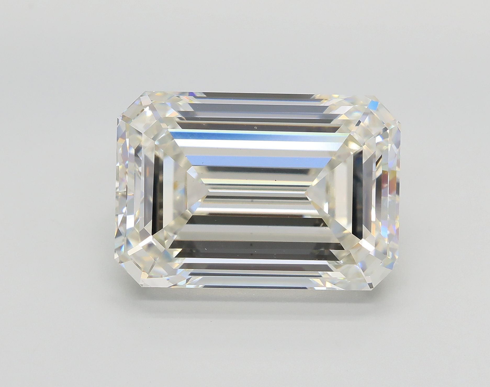 10.02 ct. emerald Lab Grown Diamond front image