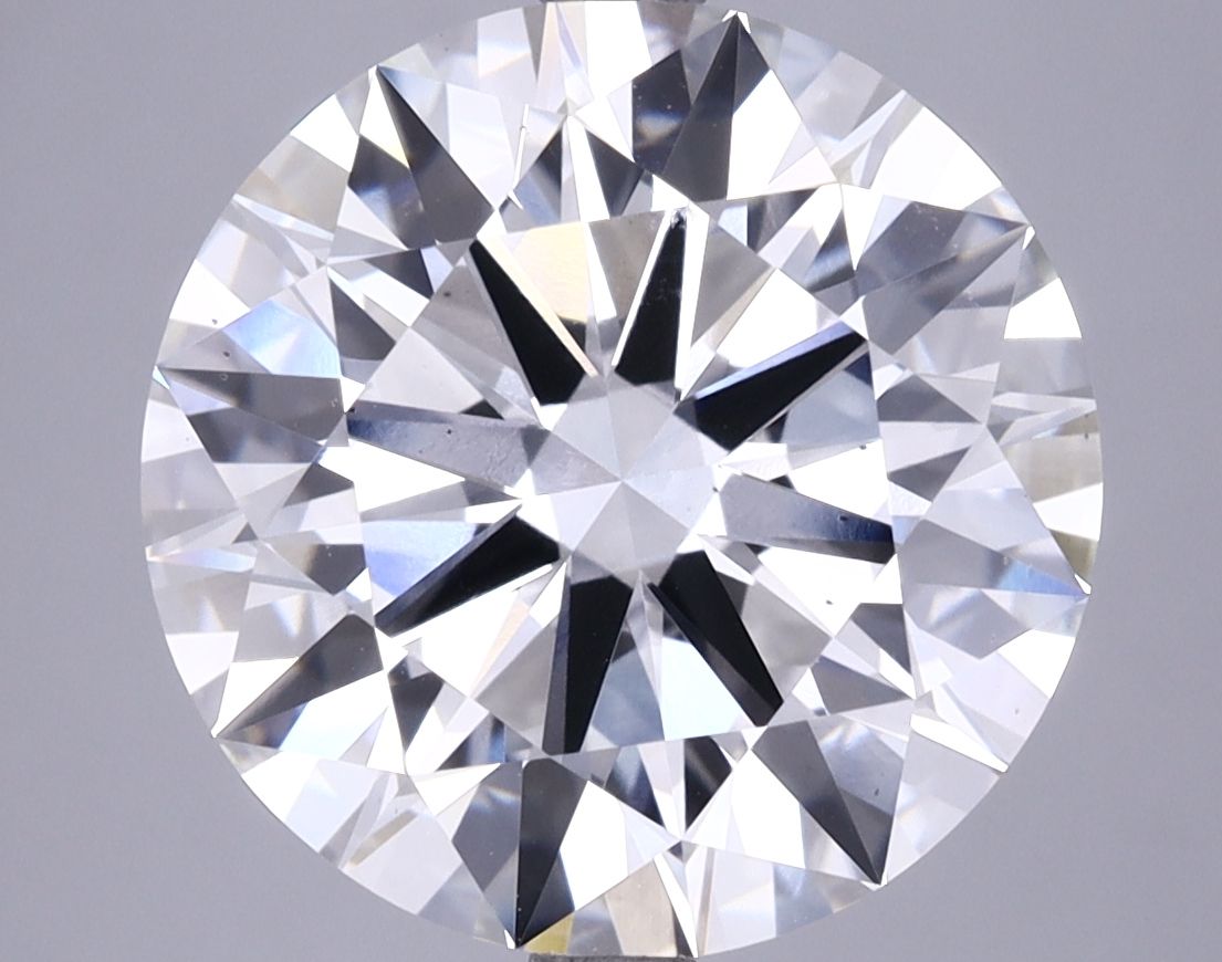 6.30 ct. round Lab Grown Diamond front image