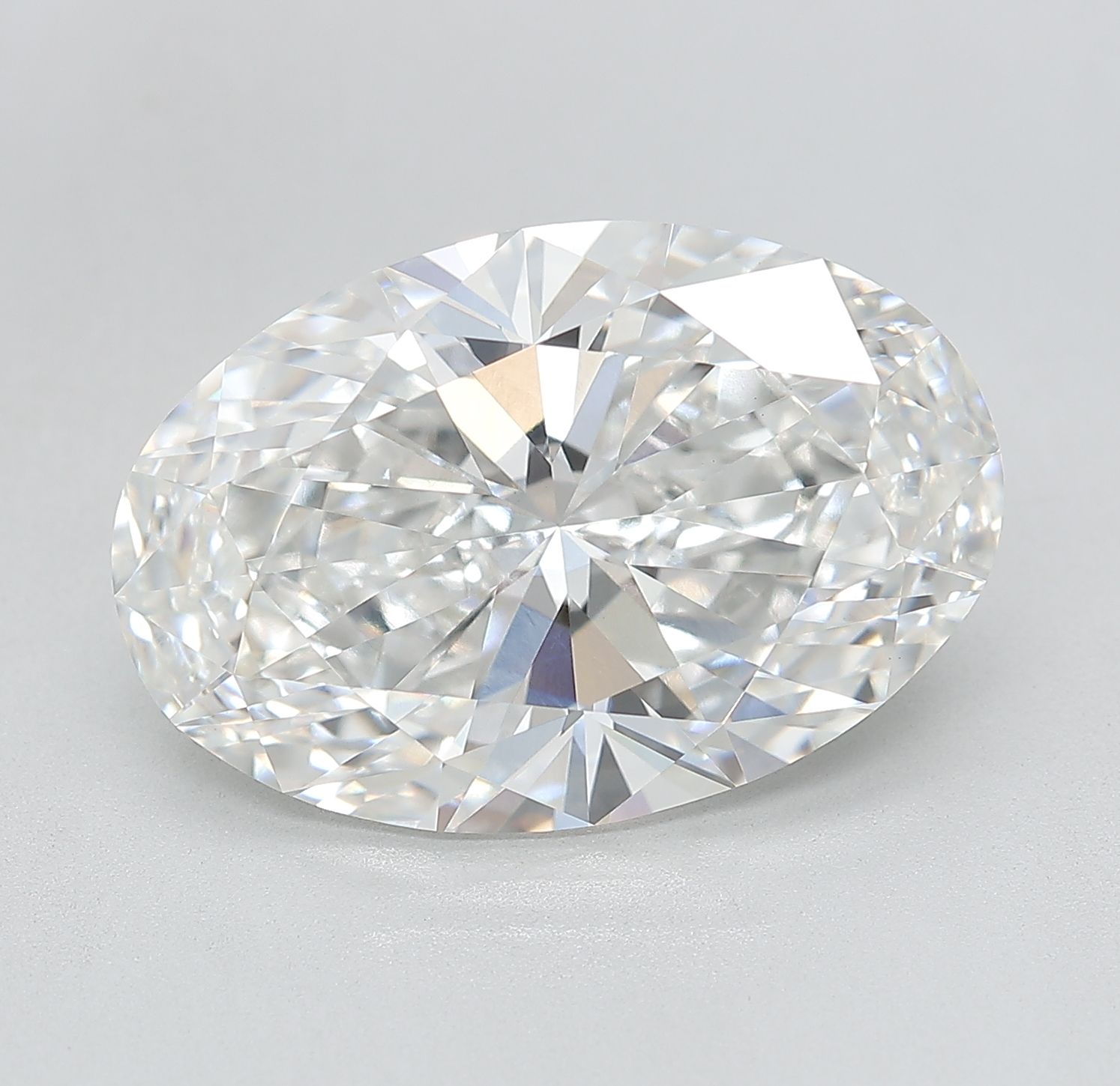 9.05 ct. oval Lab Grown Diamond front image