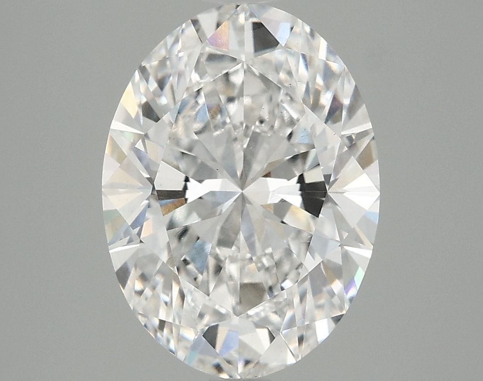 2.89 ct. oval Lab Grown Diamond front image