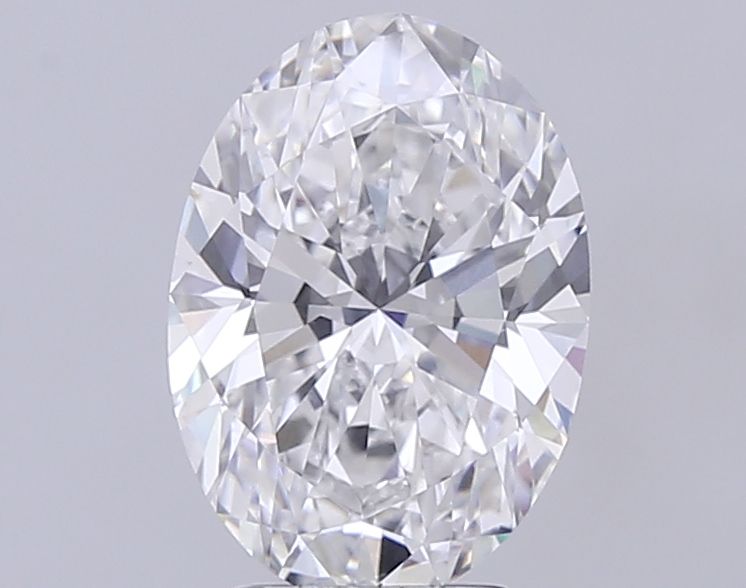4.02 ct. oval Lab Grown Diamond front image