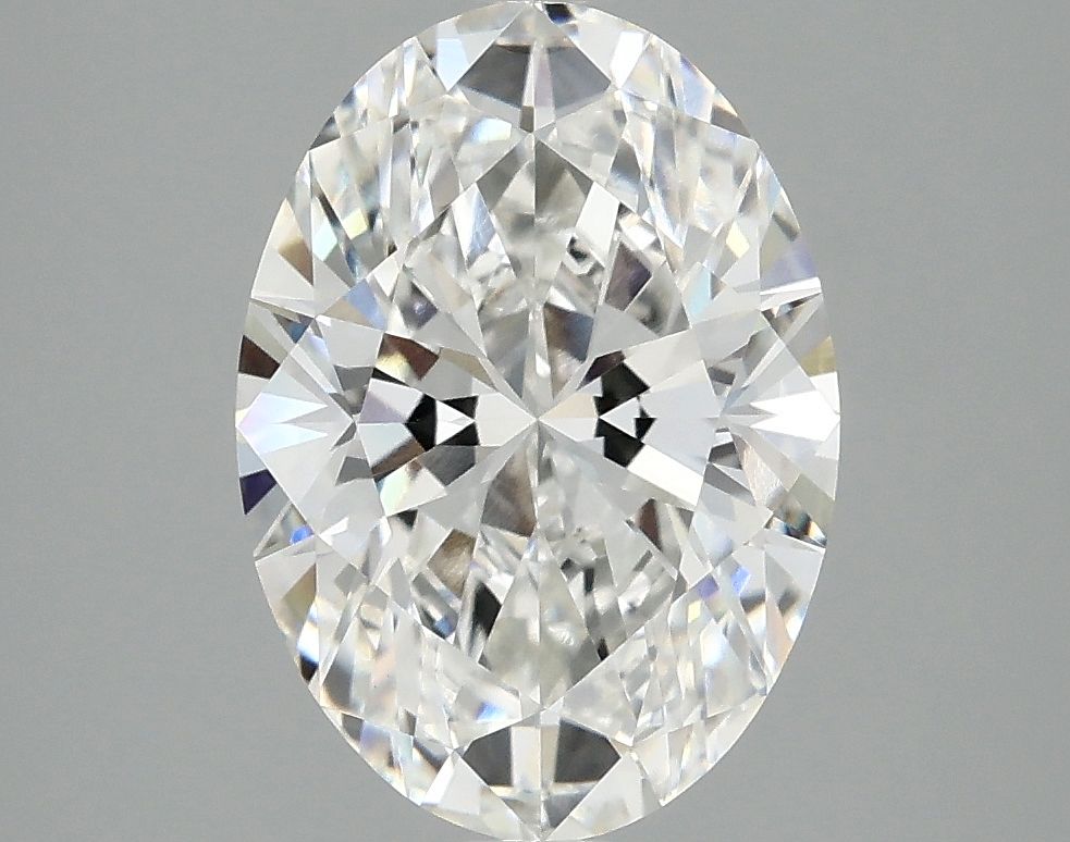 2.92 ct. oval Lab Grown Diamond front image