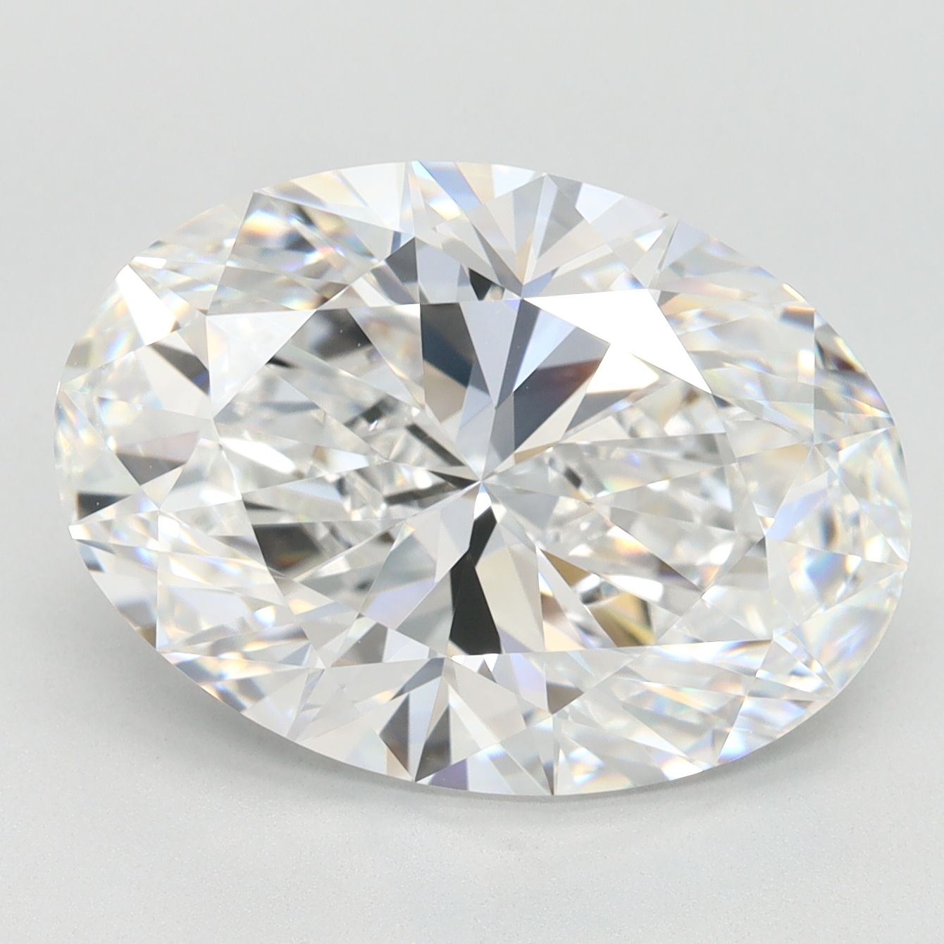 7.54 ct. oval Lab Grown Diamond front image