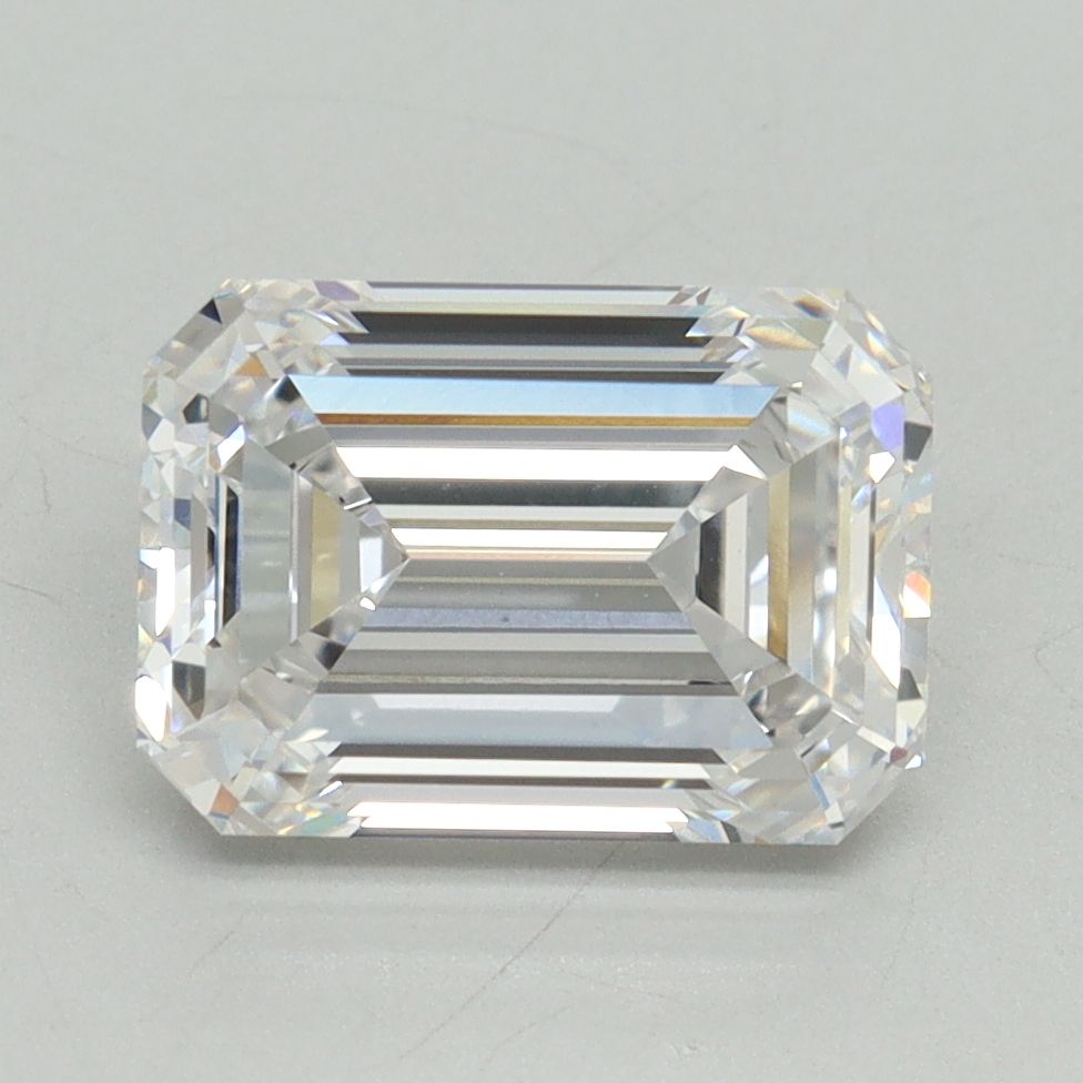 3.23 ct. emerald Lab Grown Diamond front image