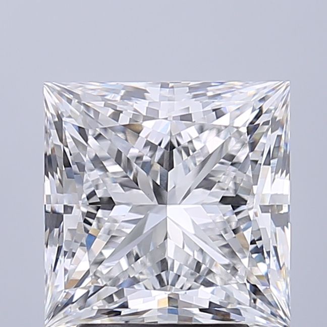 3.18 ct. princess Lab Grown Diamond front image