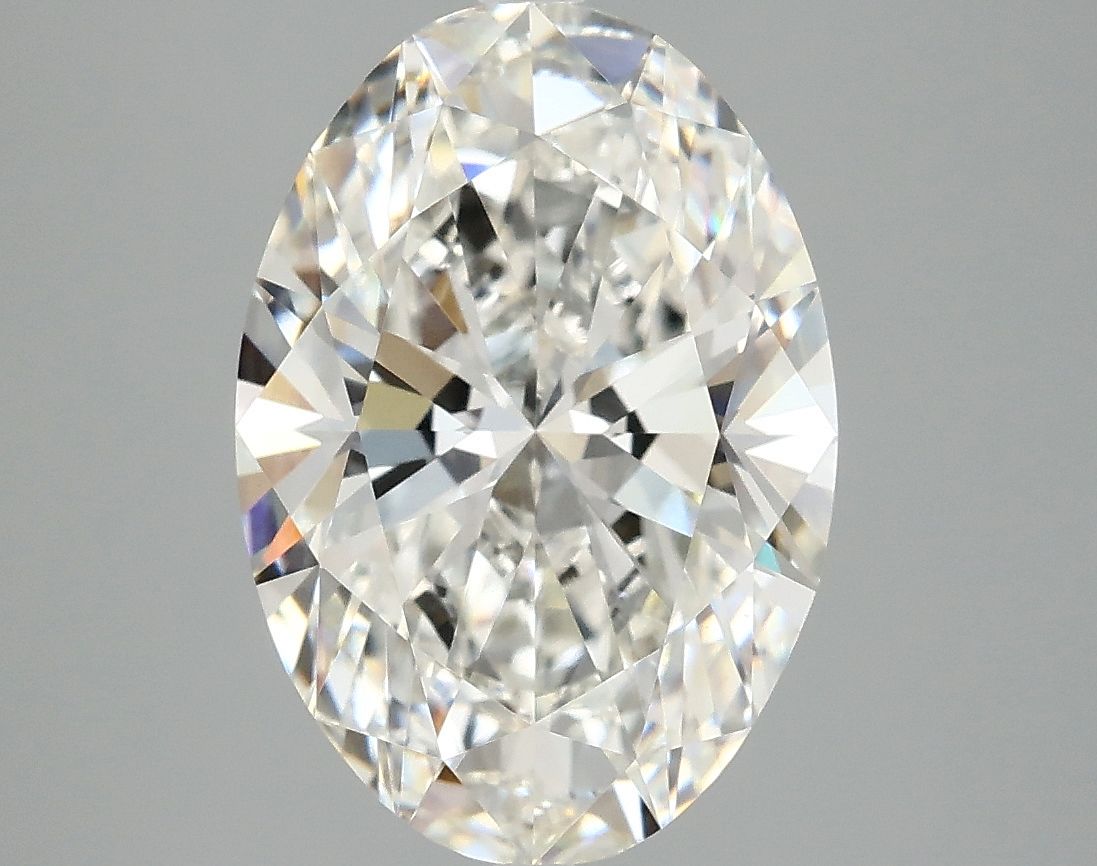 4.10 ct. oval Lab Grown Diamond front image