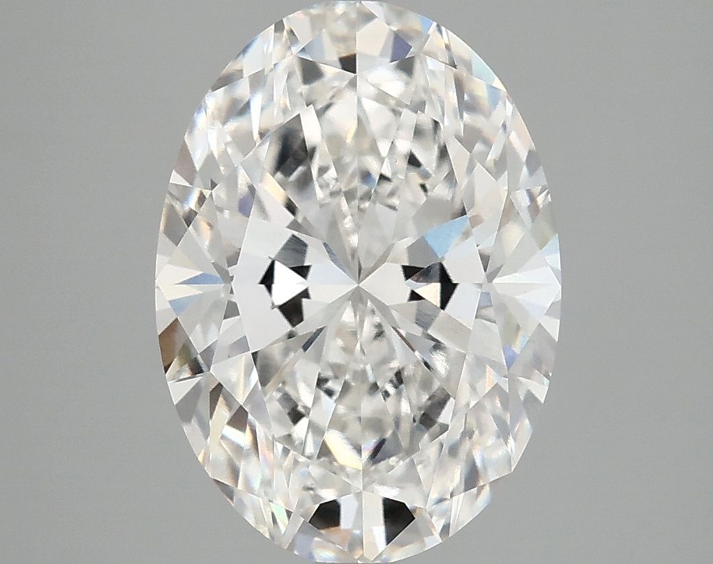 4.10 ct. oval Lab Grown Diamond front image