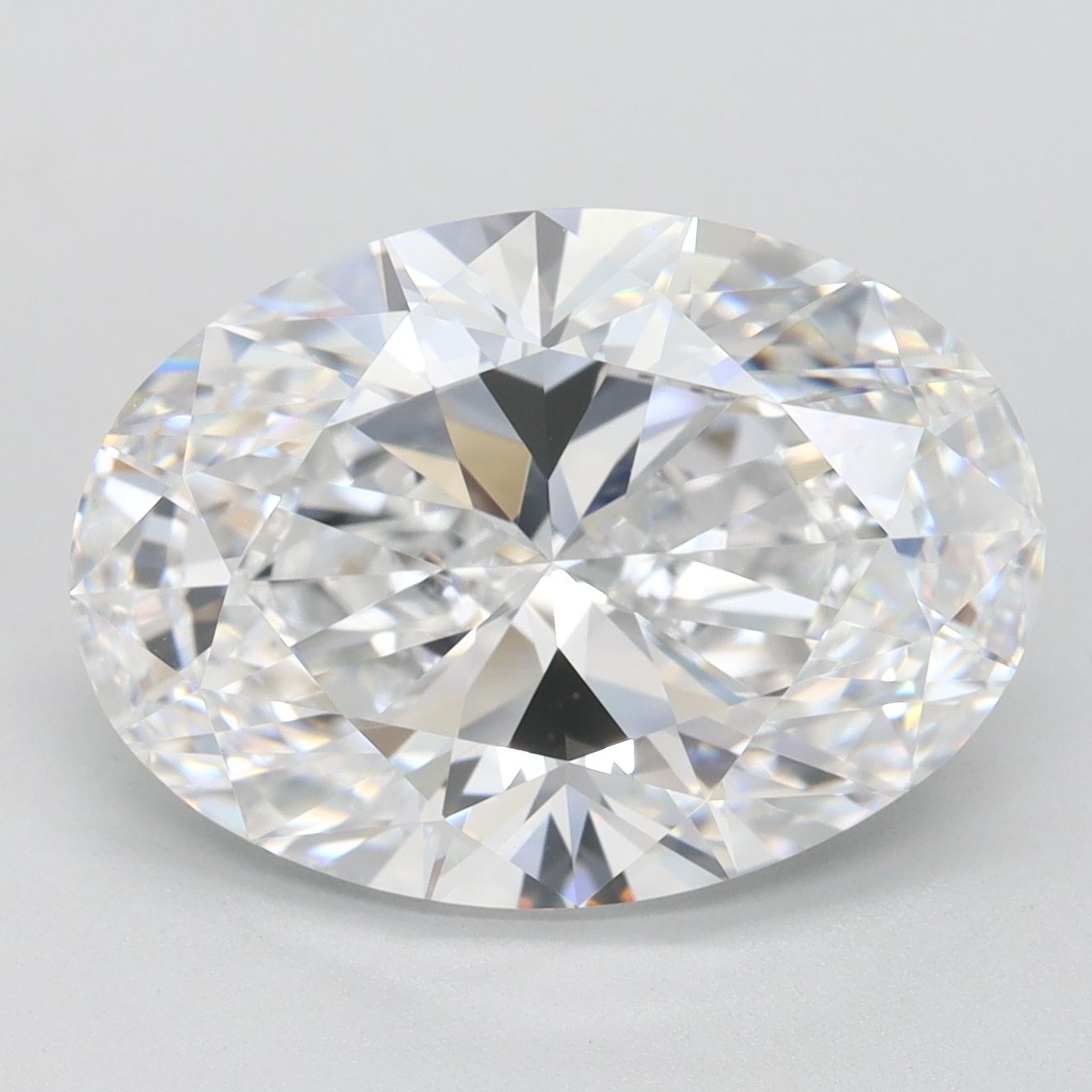 5.38 ct. oval Lab Grown Diamond front image