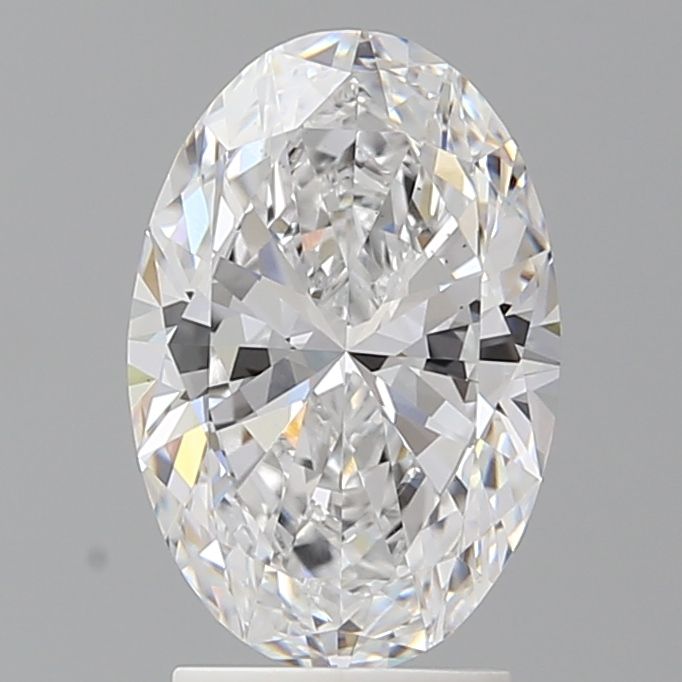 2.58 ct. oval Lab Grown Diamond front image