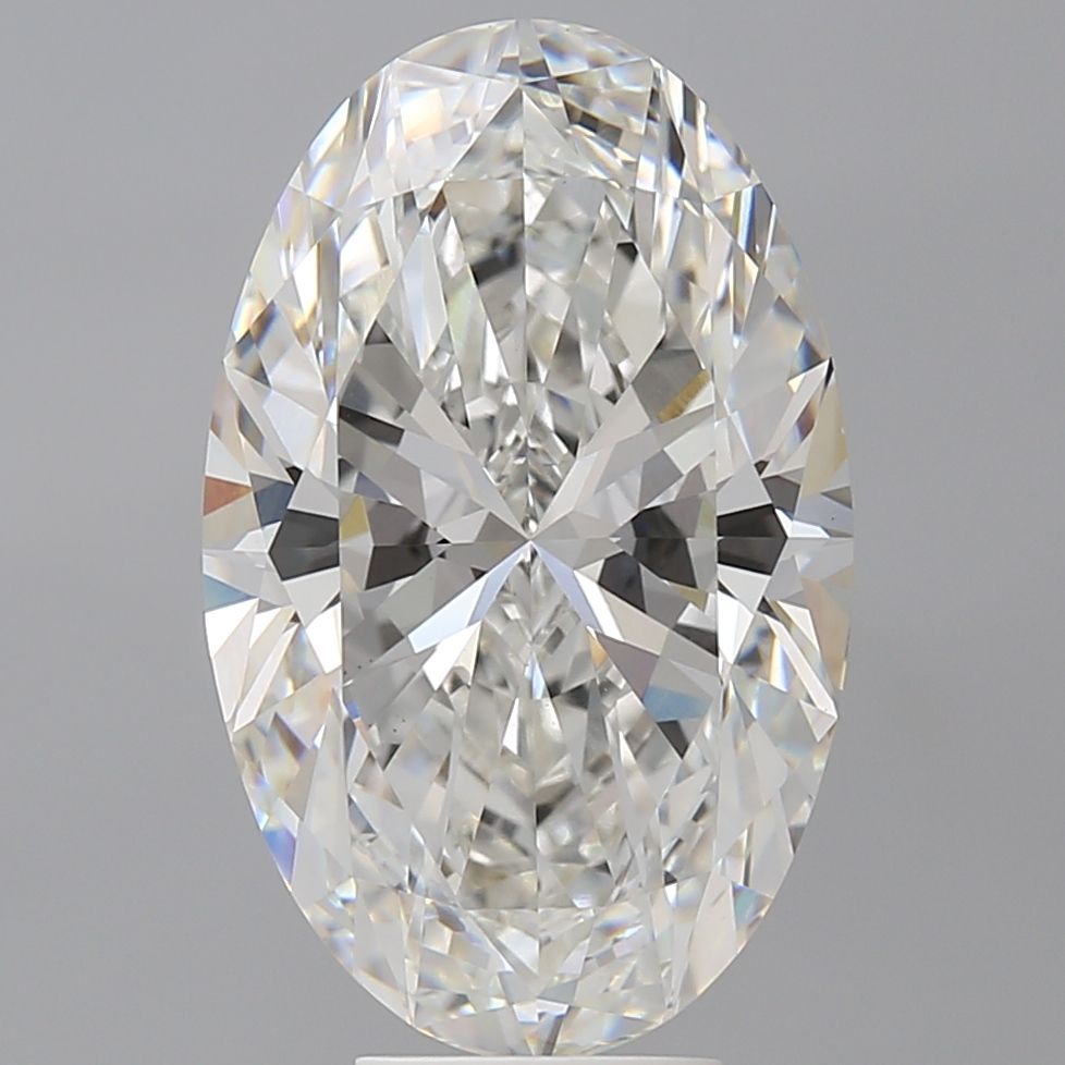 7.52 ct. oval Lab Grown Diamond front image
