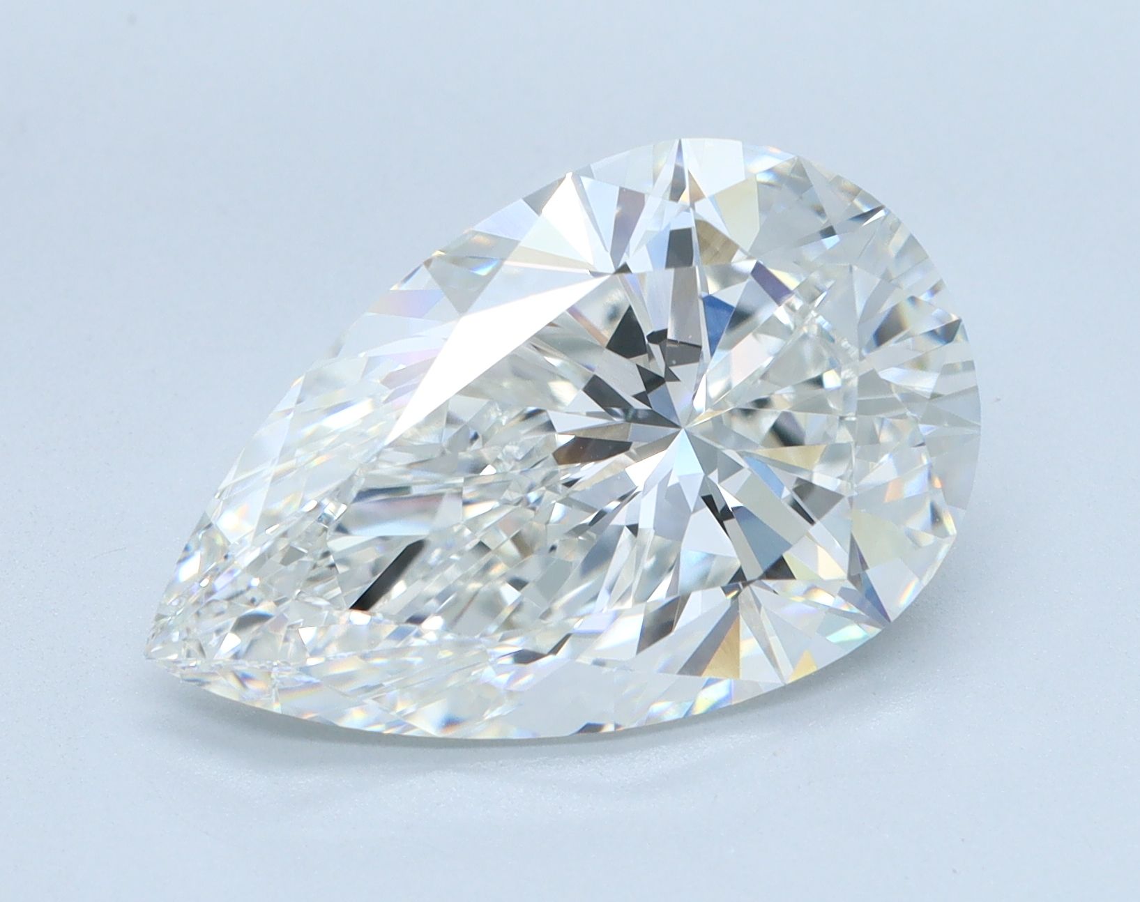 5.58 ct. pear Lab Grown Diamond front image