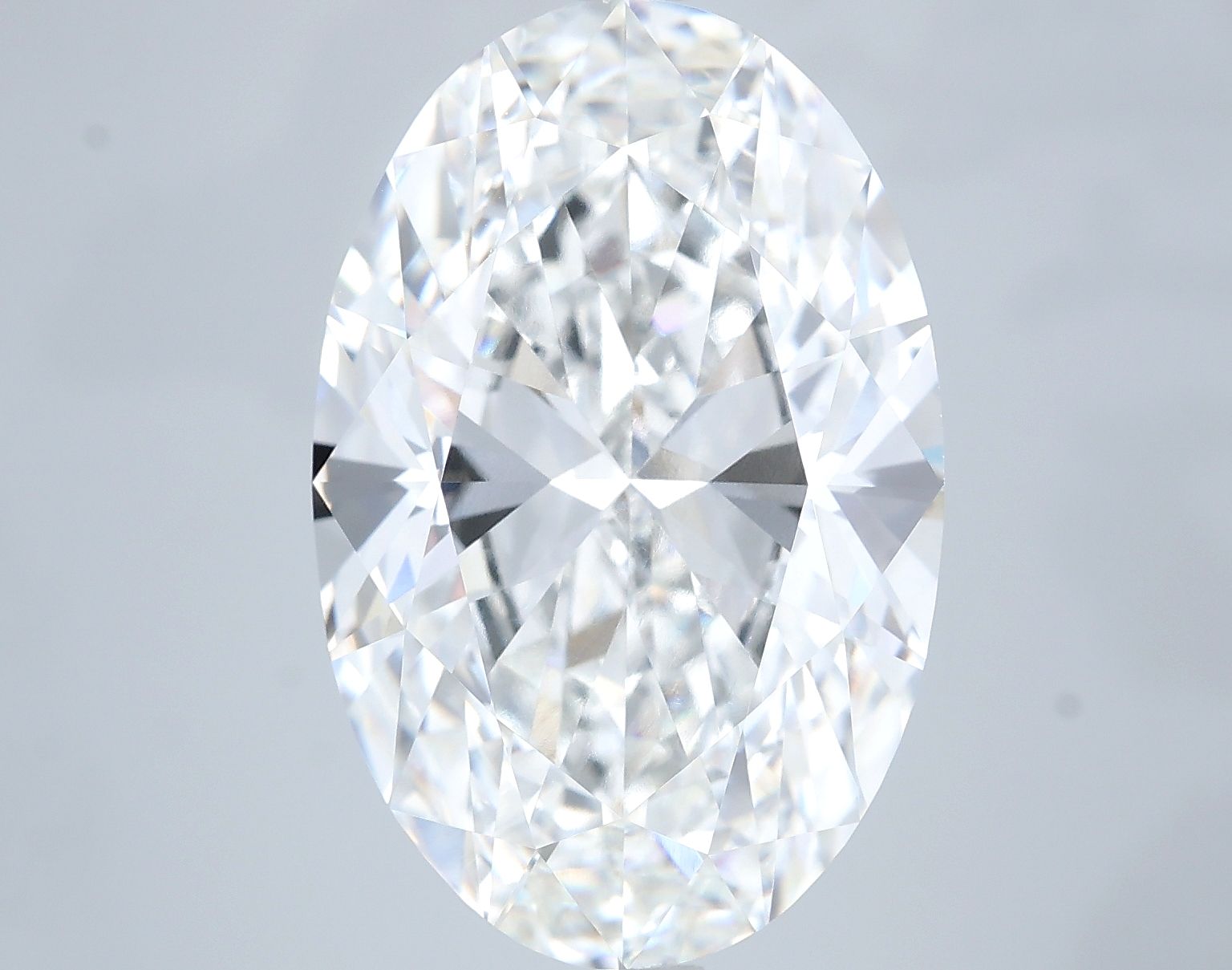 10.09 ct. oval Lab Grown Diamond front image