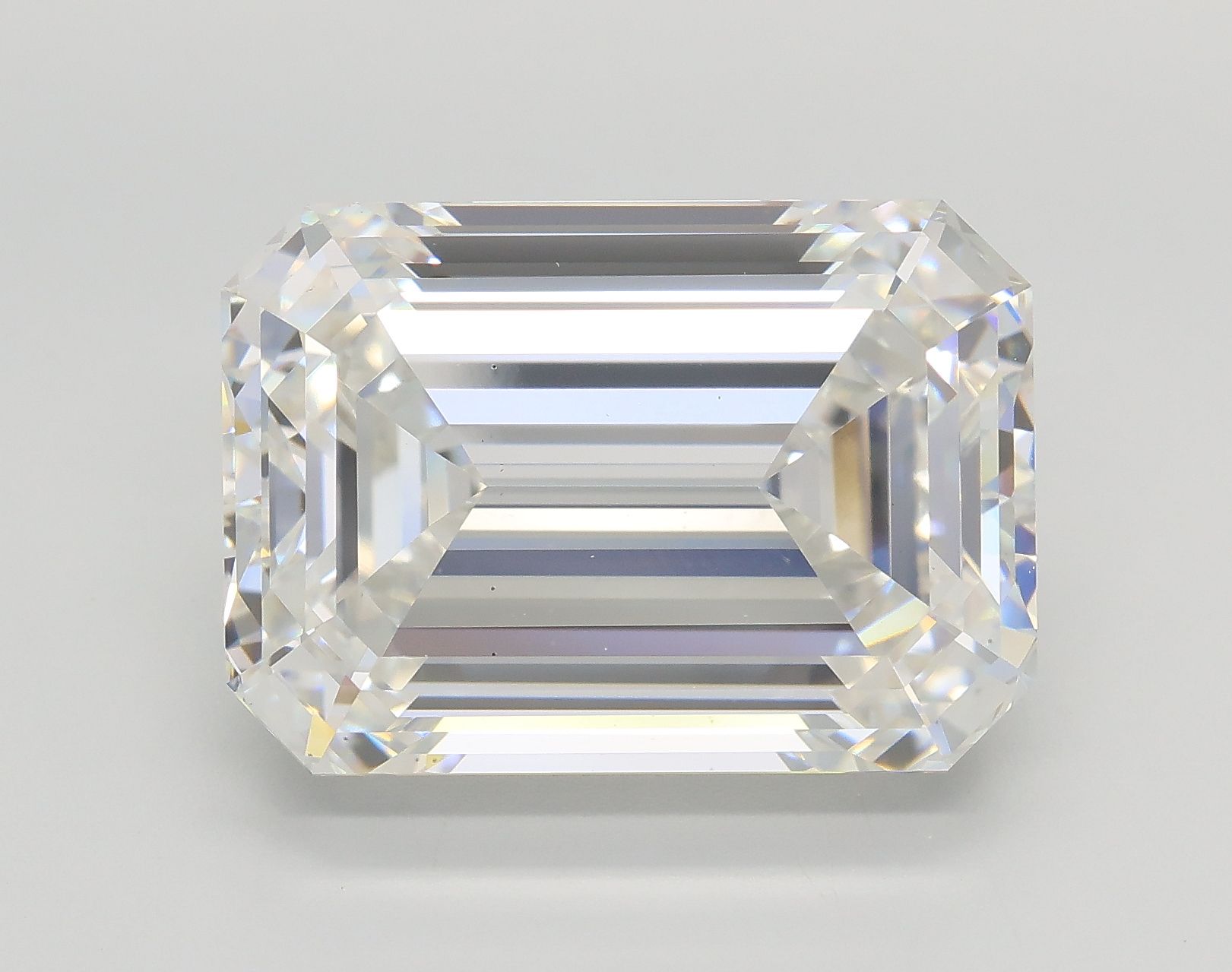 10.02 ct. emerald Lab Grown Diamond front image