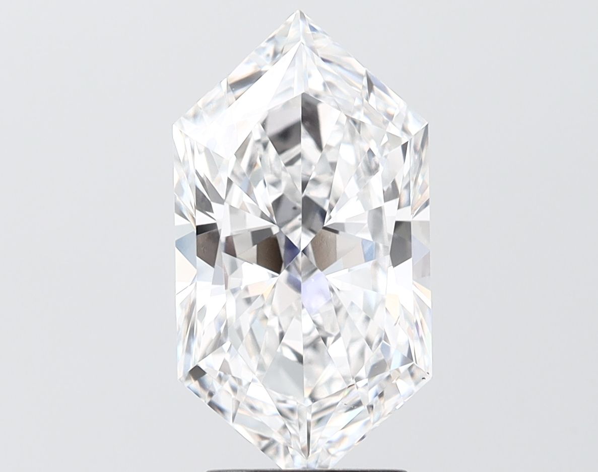 3.54 ct lab-grown Hexagonal Diamond