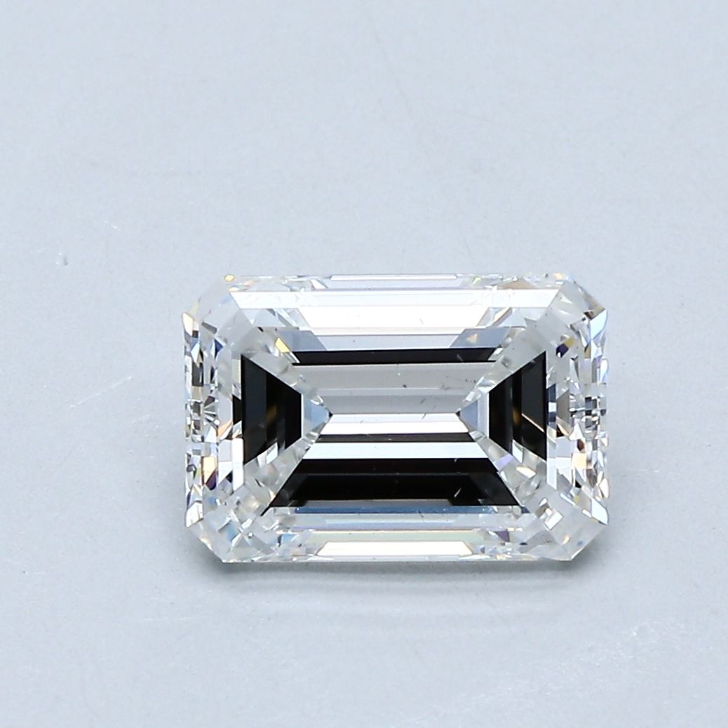 1.71 Carat Emerald Diamond E SI1