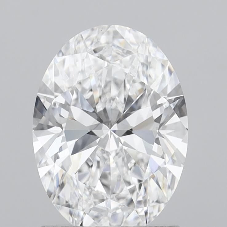 1.51 ct. oval Lab Grown Diamond front image