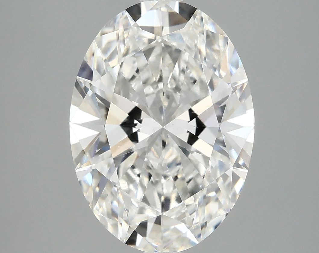 3.84 ct. oval Lab Grown Diamond front image