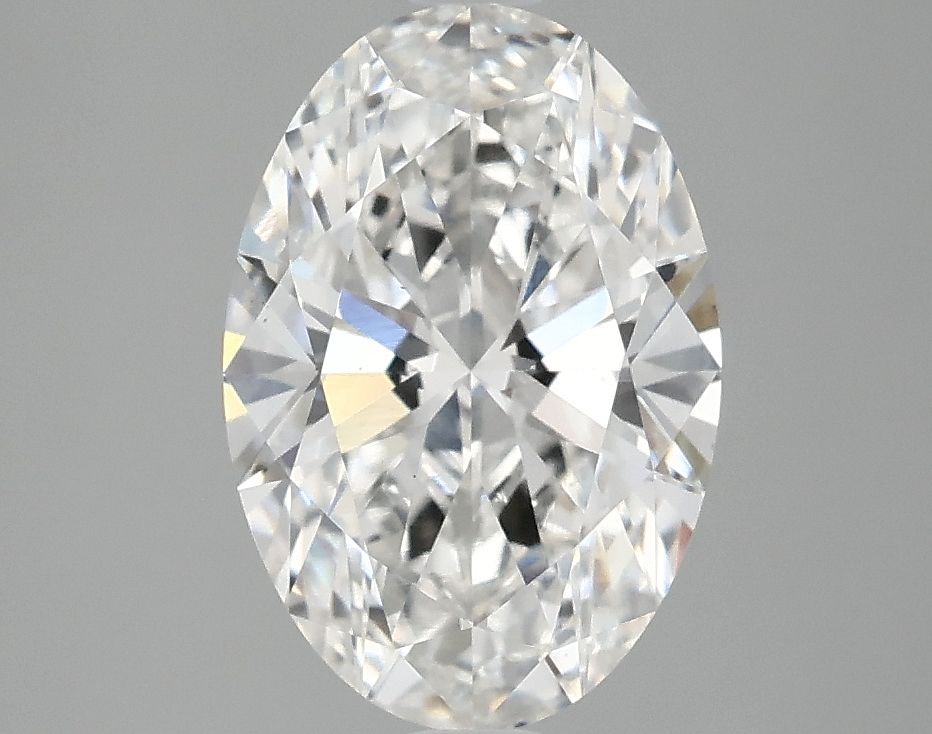2.10 ct. oval Lab Grown Diamond front image