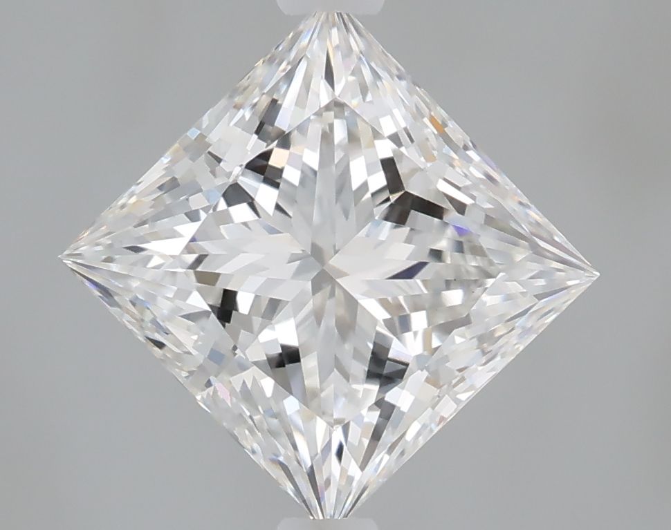 2.1 carat e VS1 EX Cut IGI princess diamond