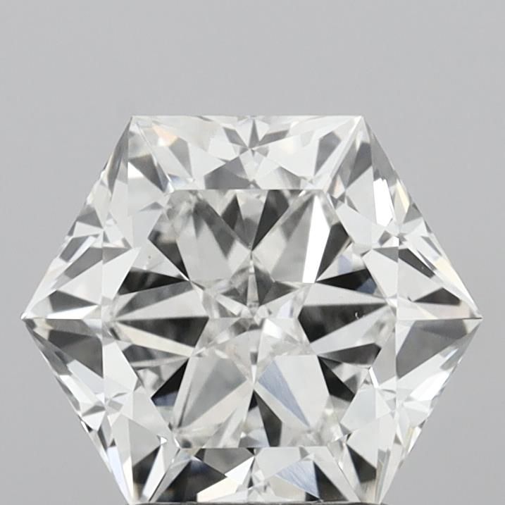 2.01 ct lab-grown Hexagonal Diamond