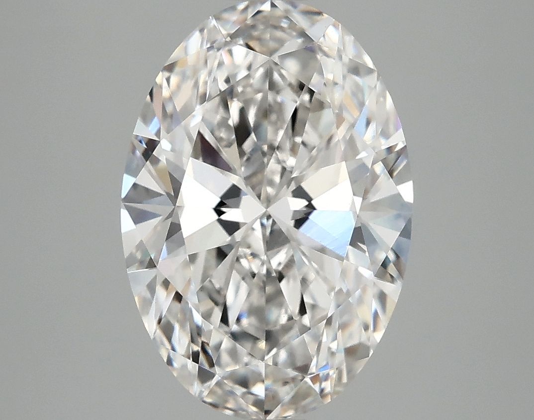 3.95 ct. oval Lab Grown Diamond front image